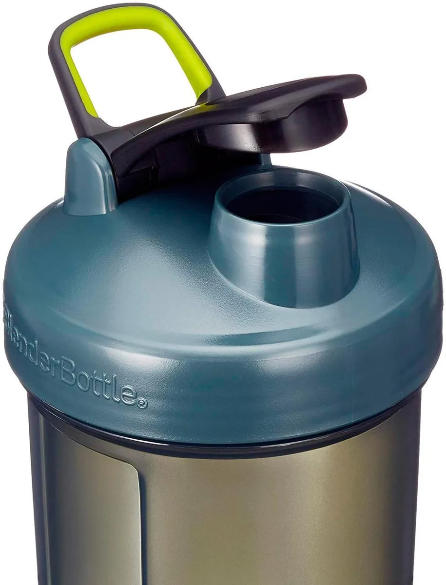 Шейкер спортивний BlenderBottle Tritan 1270 мл Сірий/Зелений