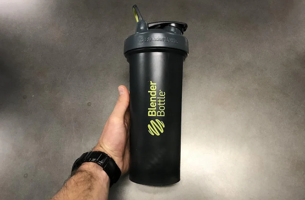 Шейкер спортивний BlenderBottle Tritan 1270 мл Сірий/Зелений