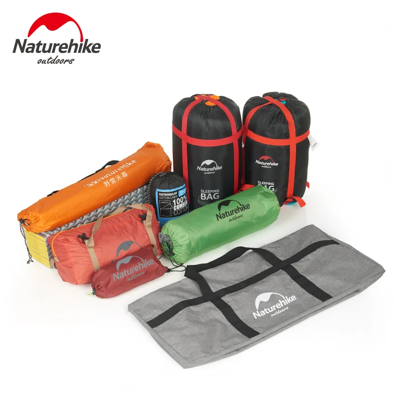 Сумка-баул Naturehike нейлон 45 л сірий