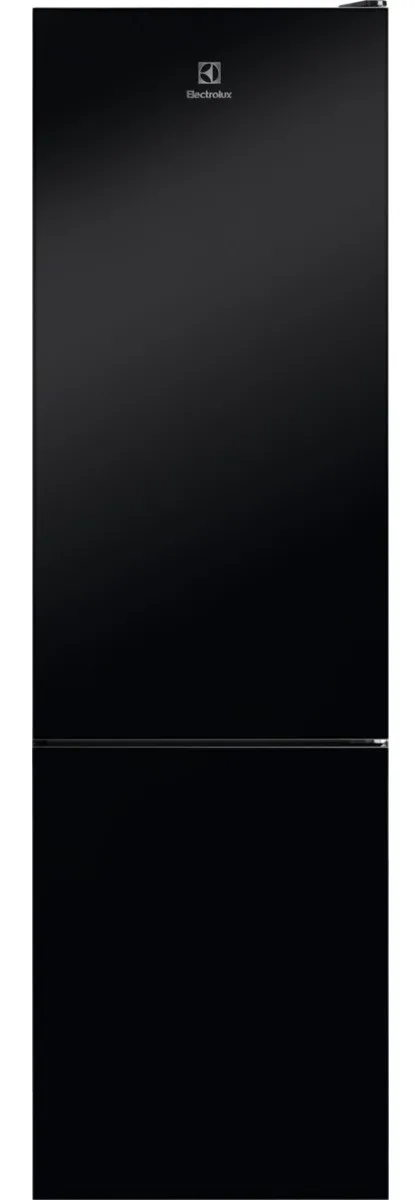 Холодильник Electrolux з нижнім морозильником, габарити 201x60x66 см, об'єм холодильної камери 244 л, об'єм морозильної камери 94
