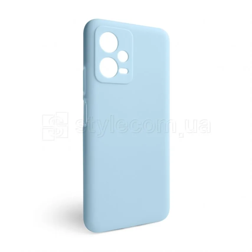 Чохол силиконовий для Xiaomi Redmi Note 12 5G  блакитний