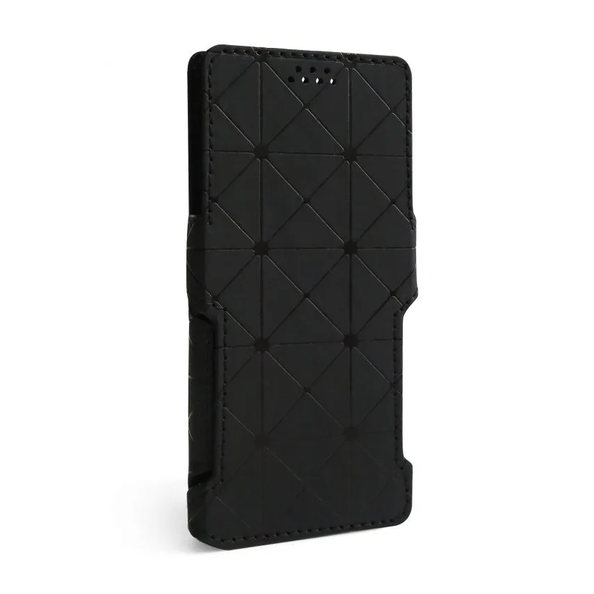 Чохол-книжка Status шкірозамінник 6.0'' чорний
