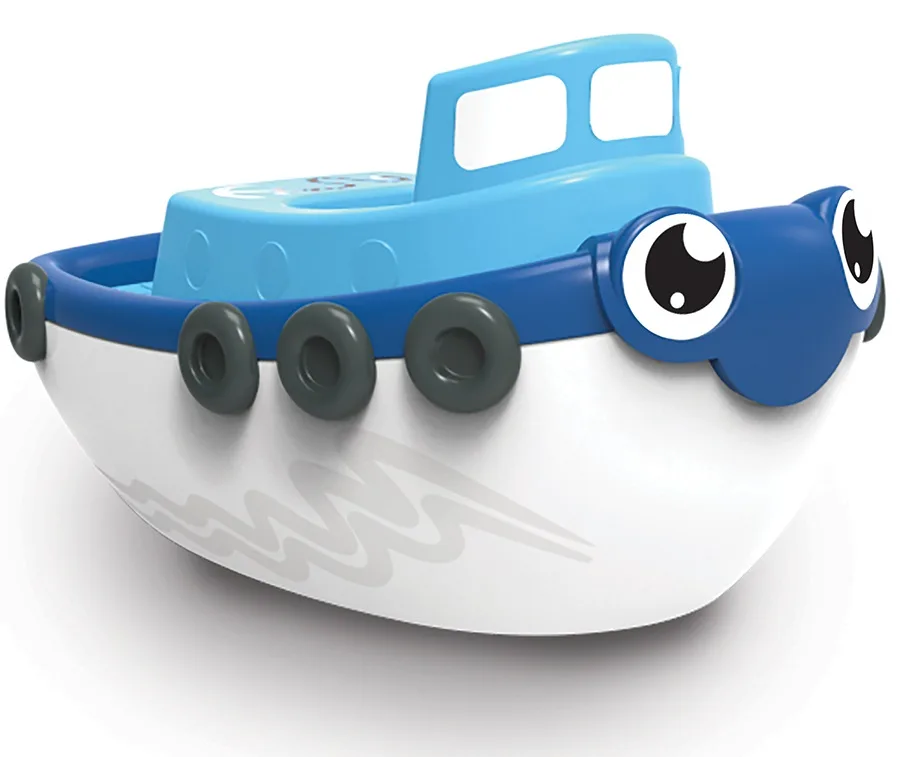 Буксир Тім WOW Toys ABS пластик 140х80х120 мм яскравий