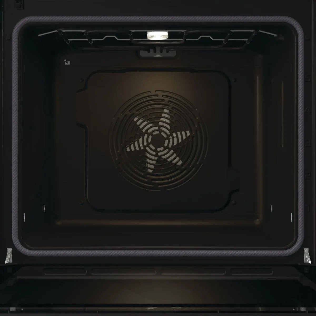 Електрична духова шафа Gorenje, 77 л, клас A+, парове приготування, сенсорний дисплей, піроліт очищення, чорний колір.