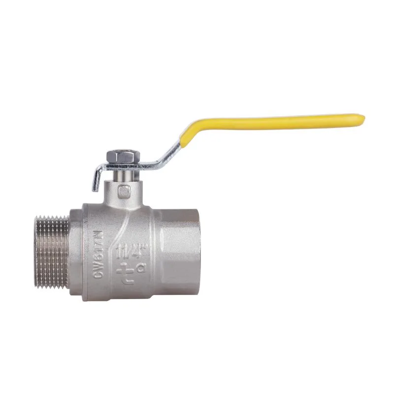 Кран шаровой 1 1/4" латунный для газа Thermo Alliance Forte