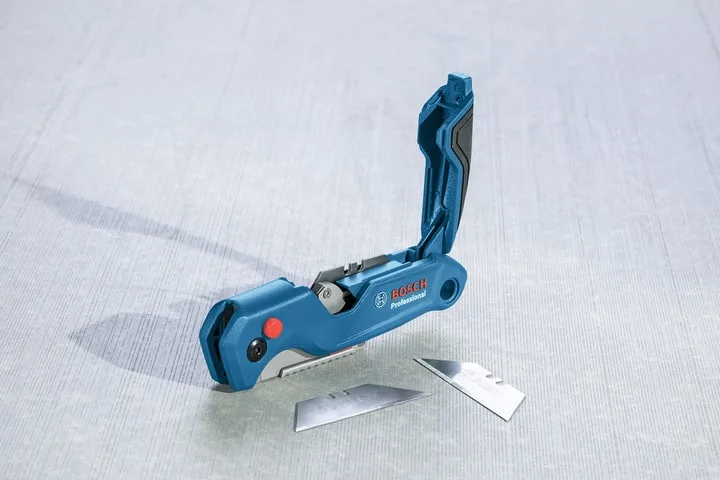 Ніж будівельний Bosch Professional пластик 2 шт трапецієподібне лезо сегментоване