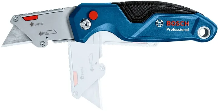 Ніж будівельний Bosch Professional пластик 2 шт трапецієподібне лезо сегментоване