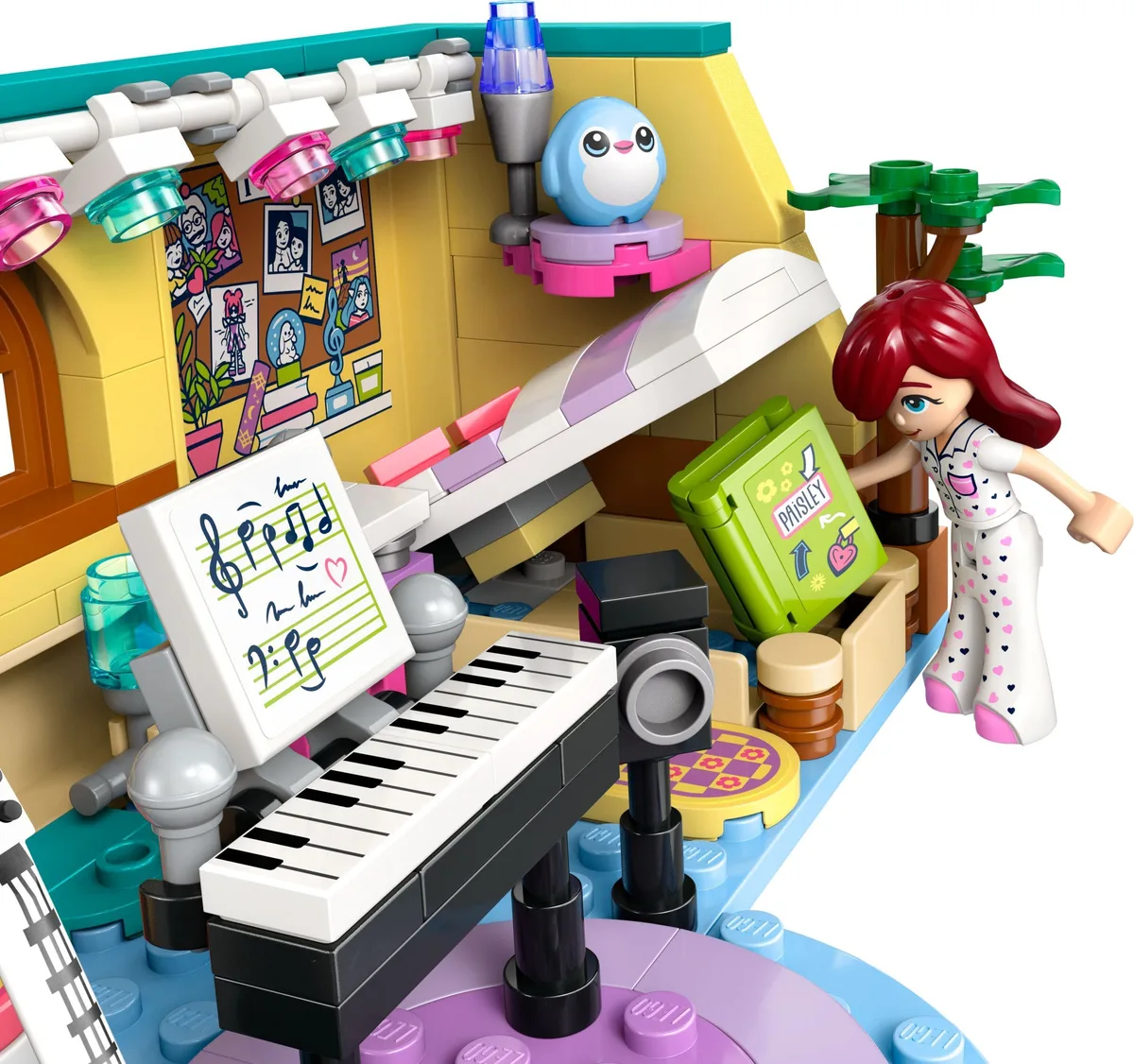Конструктор LEGO Friends 42647 Кімната Пейслі різнокольоровий з мініляльками та аксесуарами