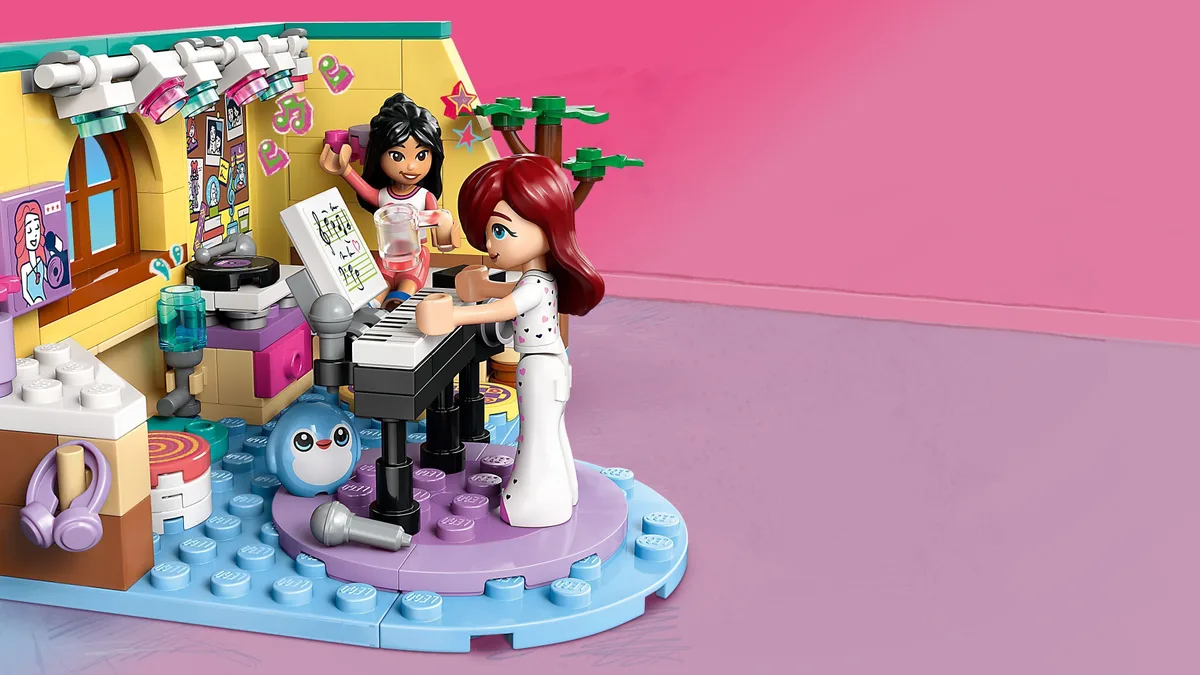 Конструктор LEGO Friends 42647 Кімната Пейслі різнокольоровий з мініляльками та аксесуарами