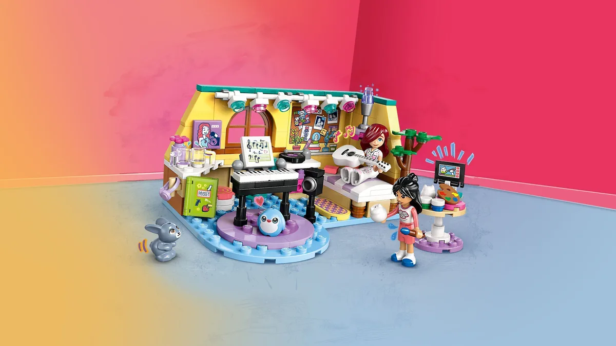 Конструктор LEGO Friends 42647 Кімната Пейслі різнокольоровий з мініляльками та аксесуарами