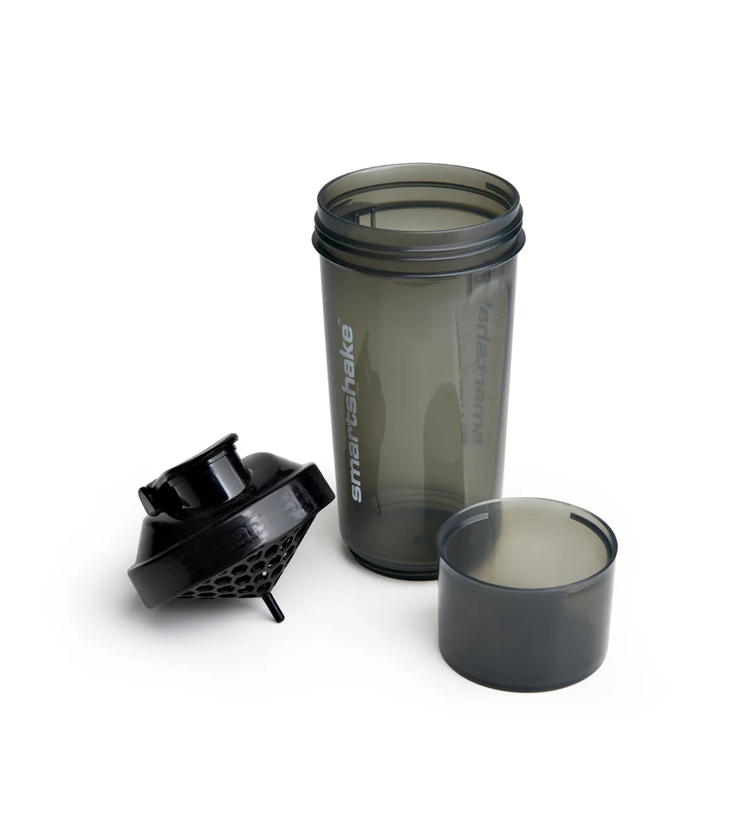 Шейкер спортивний SmartShake пластик 500ml чорний