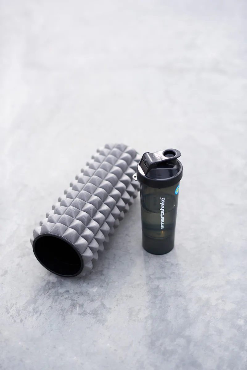 Шейкер спортивний SmartShake пластик 500ml чорний
