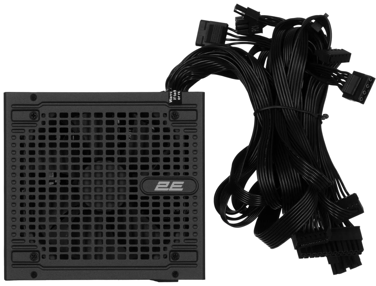 Блок живлення 2E GAMING Stable Power Pro ATX3.1 GEN5.0 (800W), >85%, 80+ Bronze, 120мм, 1xMB 24pin(20+4), 2xCPU 8pin(4+4), 3xMolex, 6xSATA, 4xPCIe 8pin(6+2), 1xPCIe GEN5 16pin