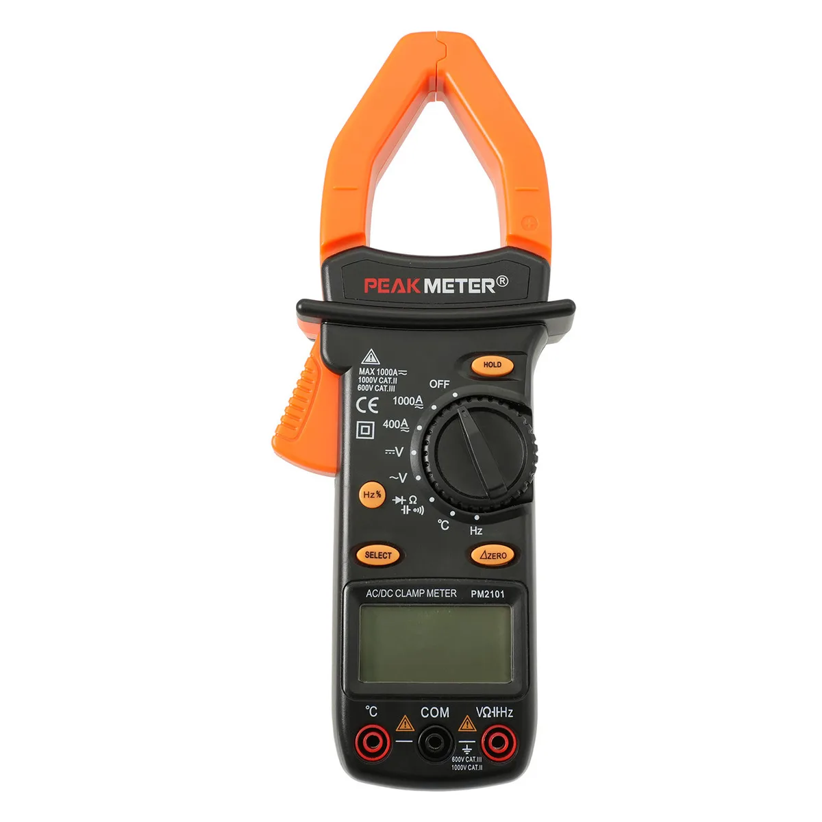Клещи токовые PROTESTER PM2101 400A 1000V пластик 248х89х44 мм