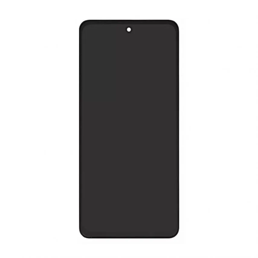 Дисплей IPS 6,5 дюймів для Oppo A58 4G чорний з сенсором та рамкою High Quality