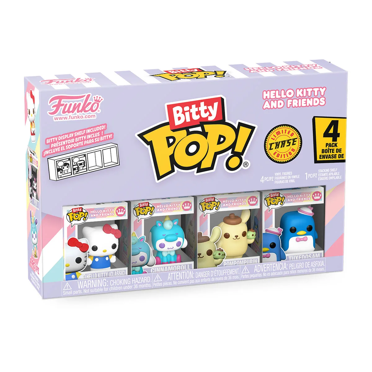 Набір ігрових фігурок Funko вініл 2,5 см Хелоу Кітті 4 фігурки