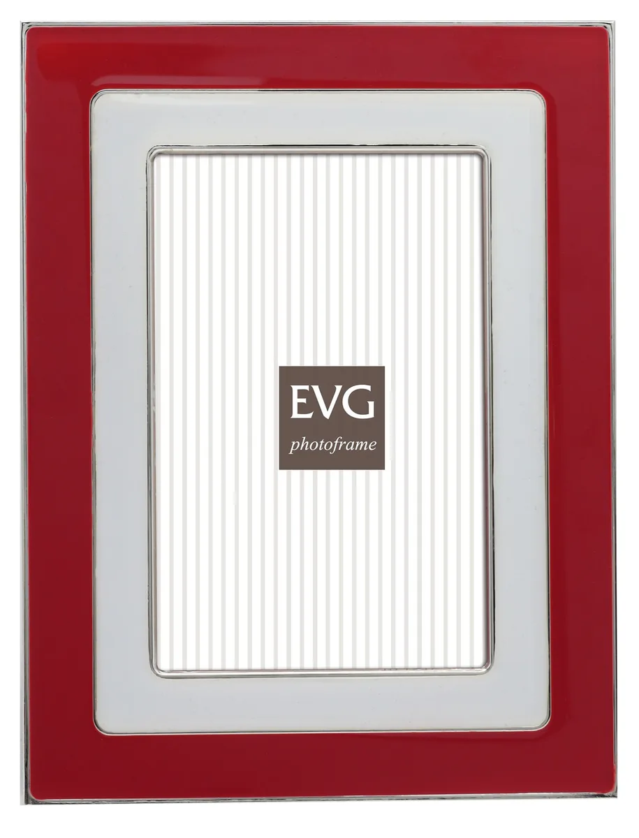 Фоторамка EVG метал 10х15 см червона