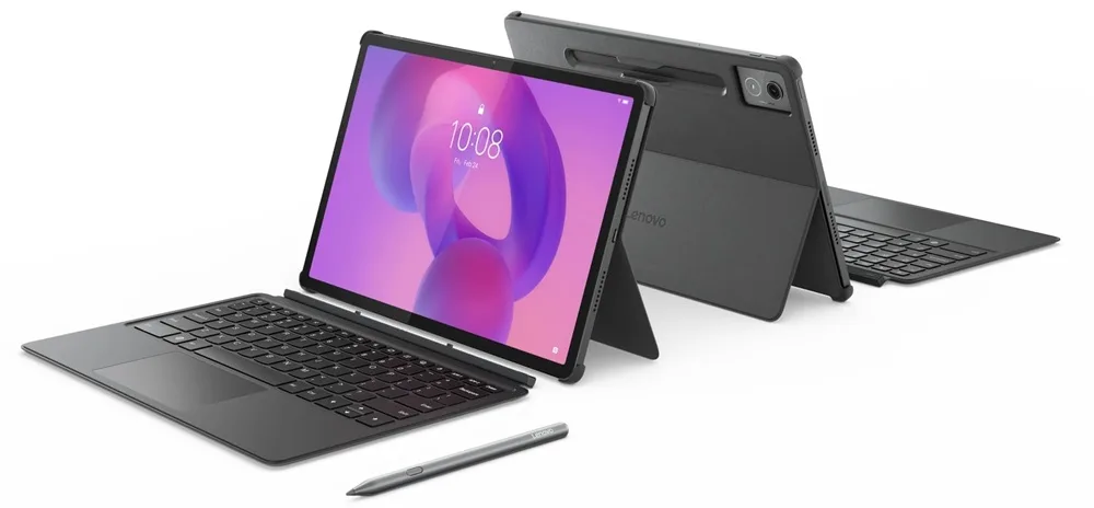 Планшет Lenovo 12.7" LTPS Матове 8ГБ 256ГБ WiFi Luna Grey з стилусом