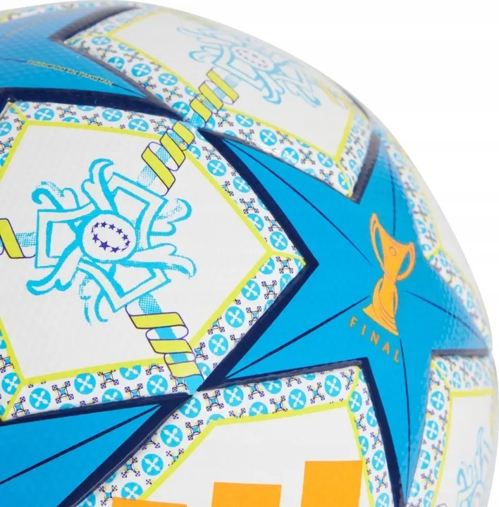 Футбольний м'яч Adidas поліуретан розмір №5 синій