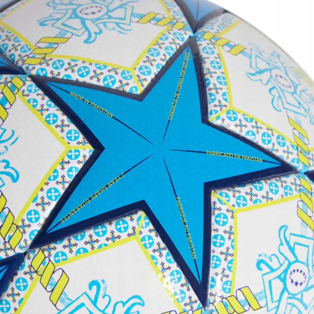 Футбольний м'яч Adidas поліуретан розмір №5 синій