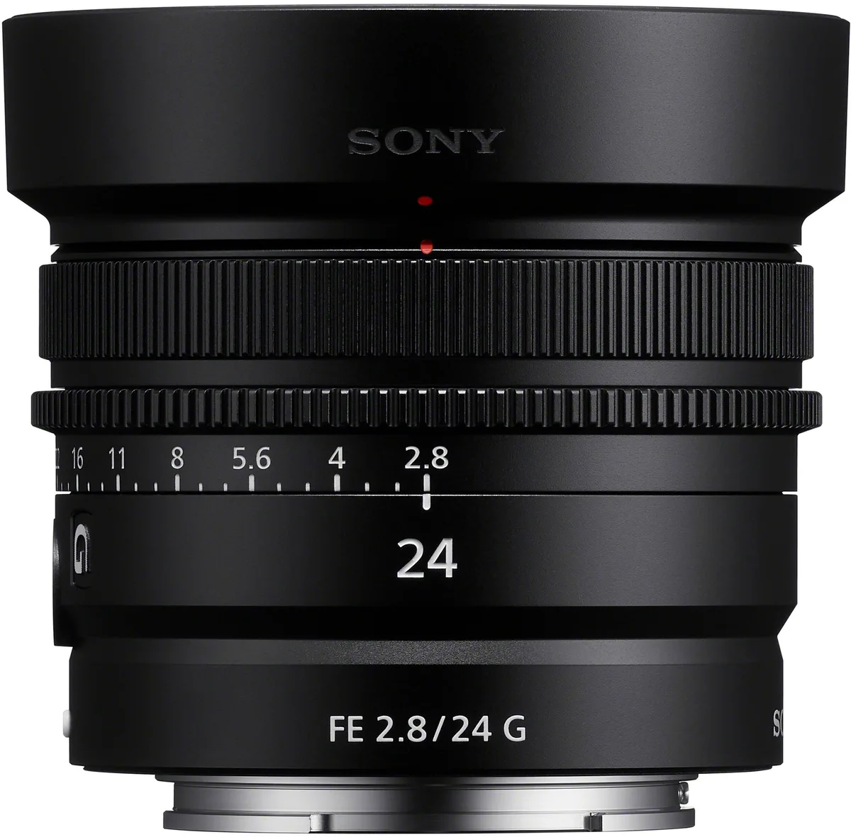 Об'єктив Sony E 24 мм f/2.8 G Ширококутний 162 г
