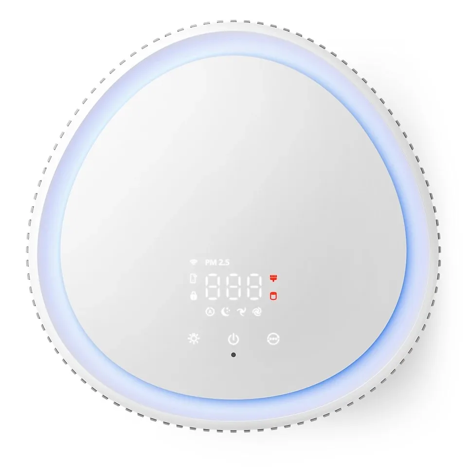 Очисник повітря Philips Series 3200, 135 м2, 520 м3/год, HEPA + активний вугільний фільтр, з Wi-Fi, 5 режимів, сріблясто-білий.