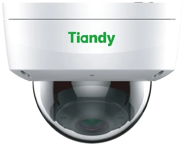 IP-камера Tiandy TC-C35KS Спецификация: I3/E/Y/M/S/H/2.8mm/V4.0, 5MP, Starlight IR купольная, 2.8mm, f/1.6, ИК30м, PoE, IP66, IK10.