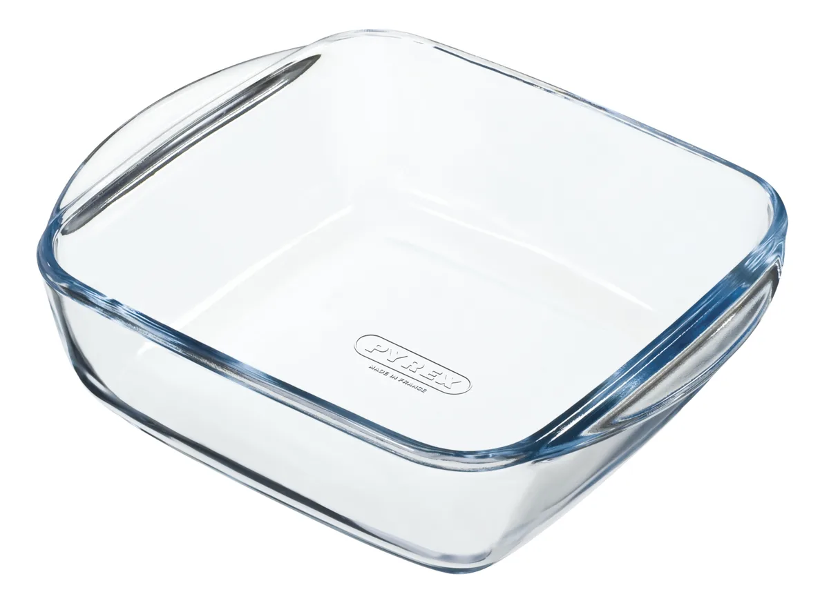 Форма для запікання Pyrex боросилікатне скло 20x17x6 см квадратна