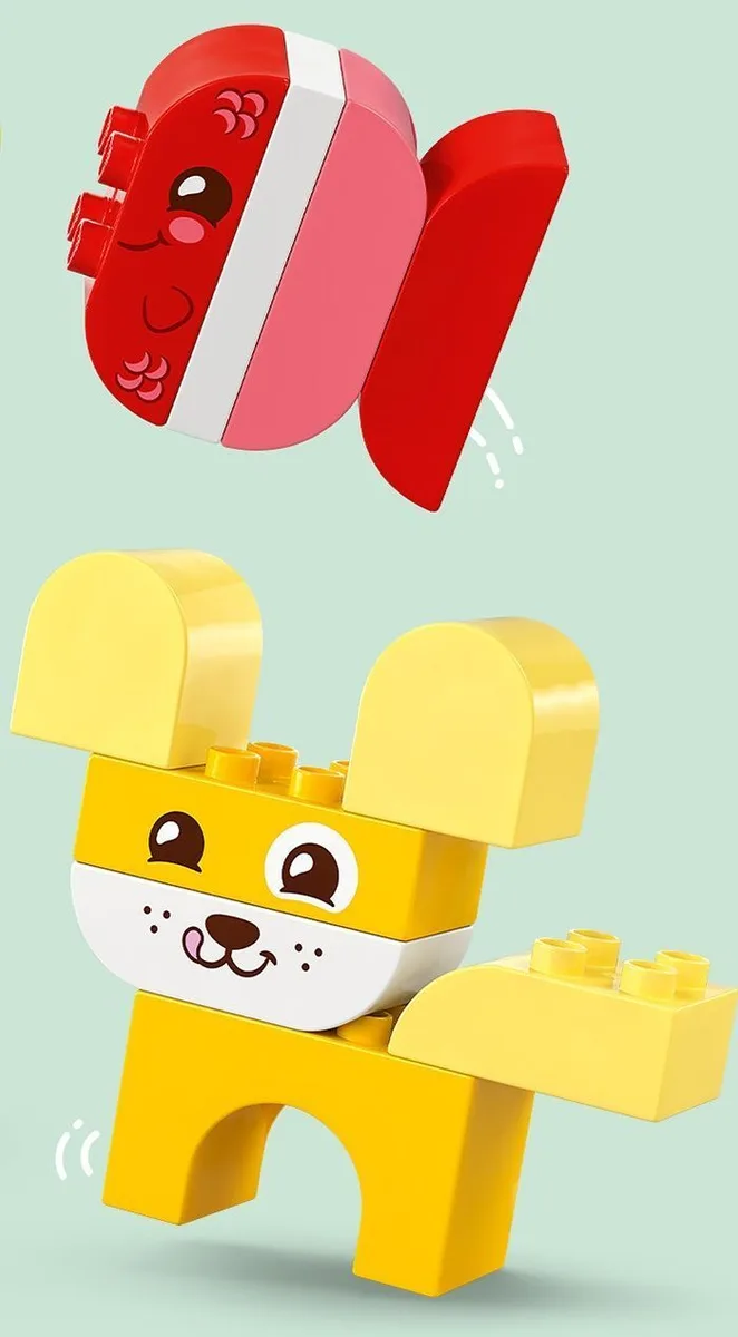 Конструктор LEGO DUPLO My First Чарівні творчі домашні улюбленці 3 в 1