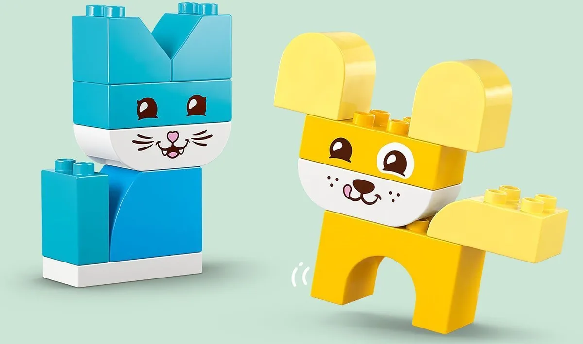 Конструктор LEGO DUPLO My First Чарівні творчі домашні улюбленці 3 в 1