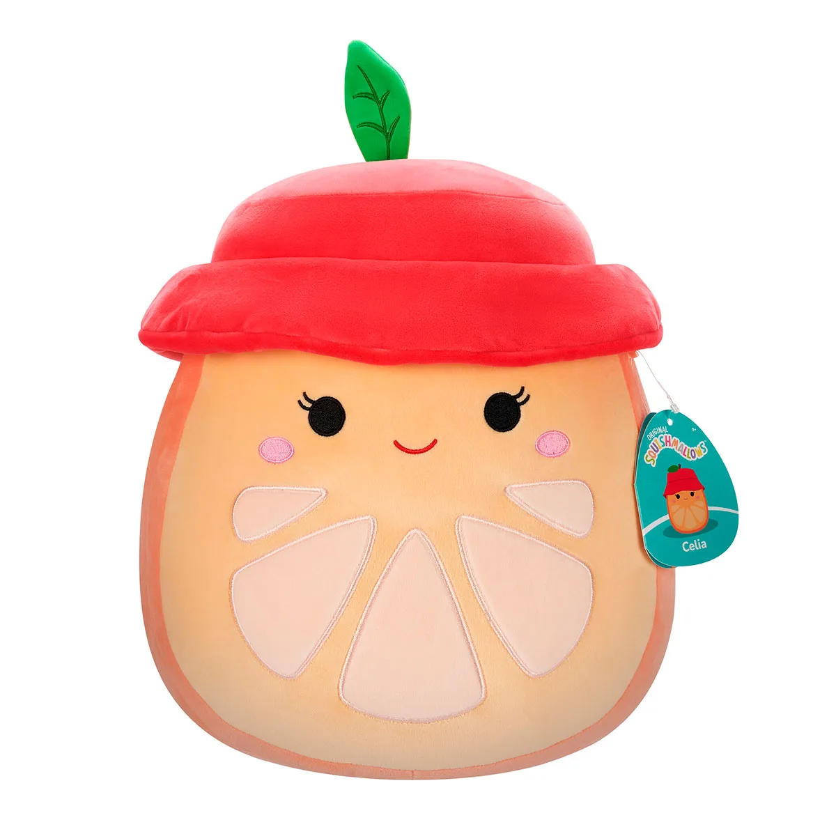 М'яка іграшка Squishmallows поліестер 30 см Апельсин