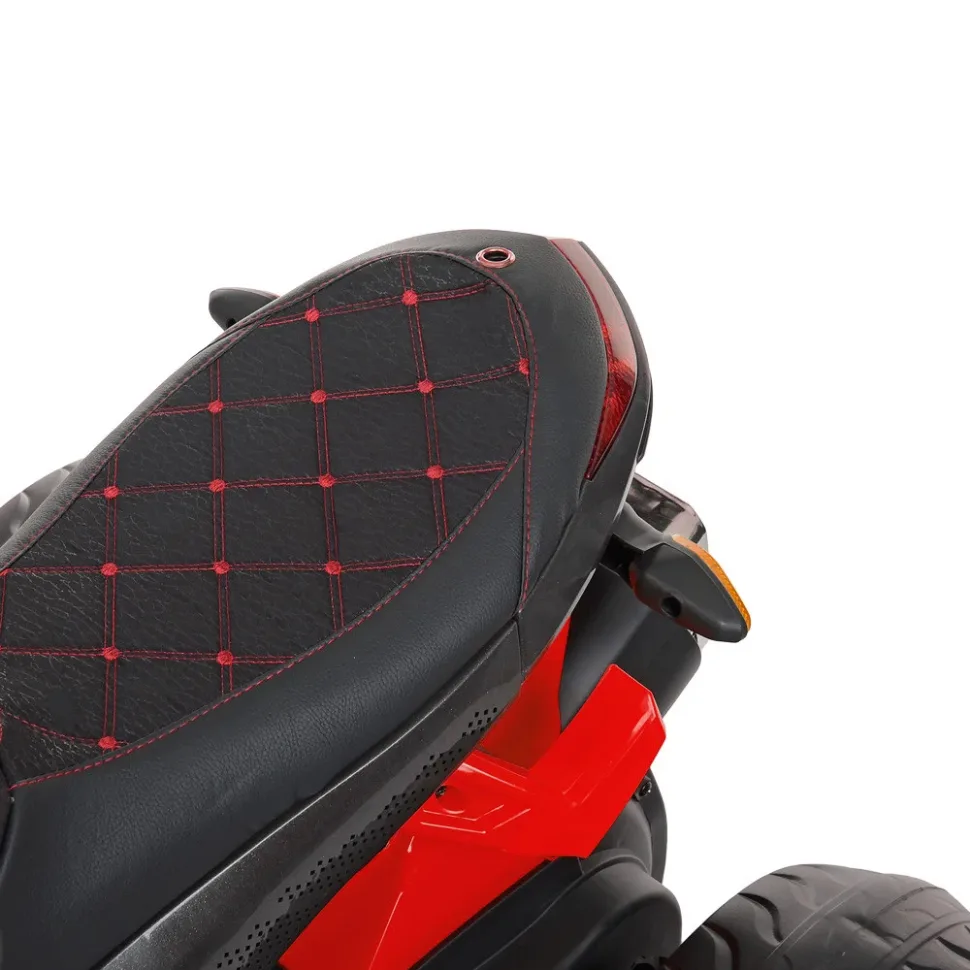 Дитячий електромобіль Bambi Racer Шкіра 103х57х72 см Коричневий