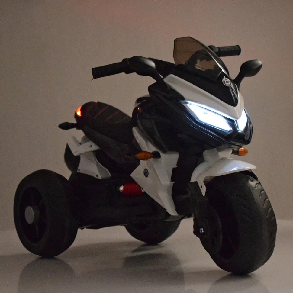 Дитячий електромобіль Bambi Racer Шкіра 103х57х72 см Коричневий
