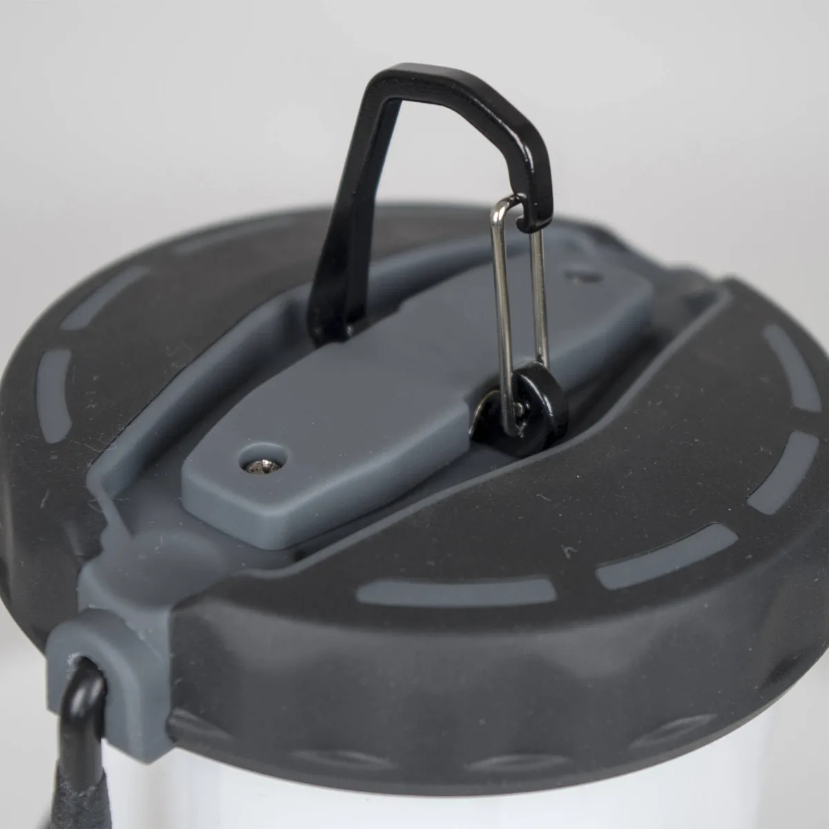 Ліхтар кемпінговий Bo-Camp акумуляторний 200 Лм 95х95х190 мм темно-сірий