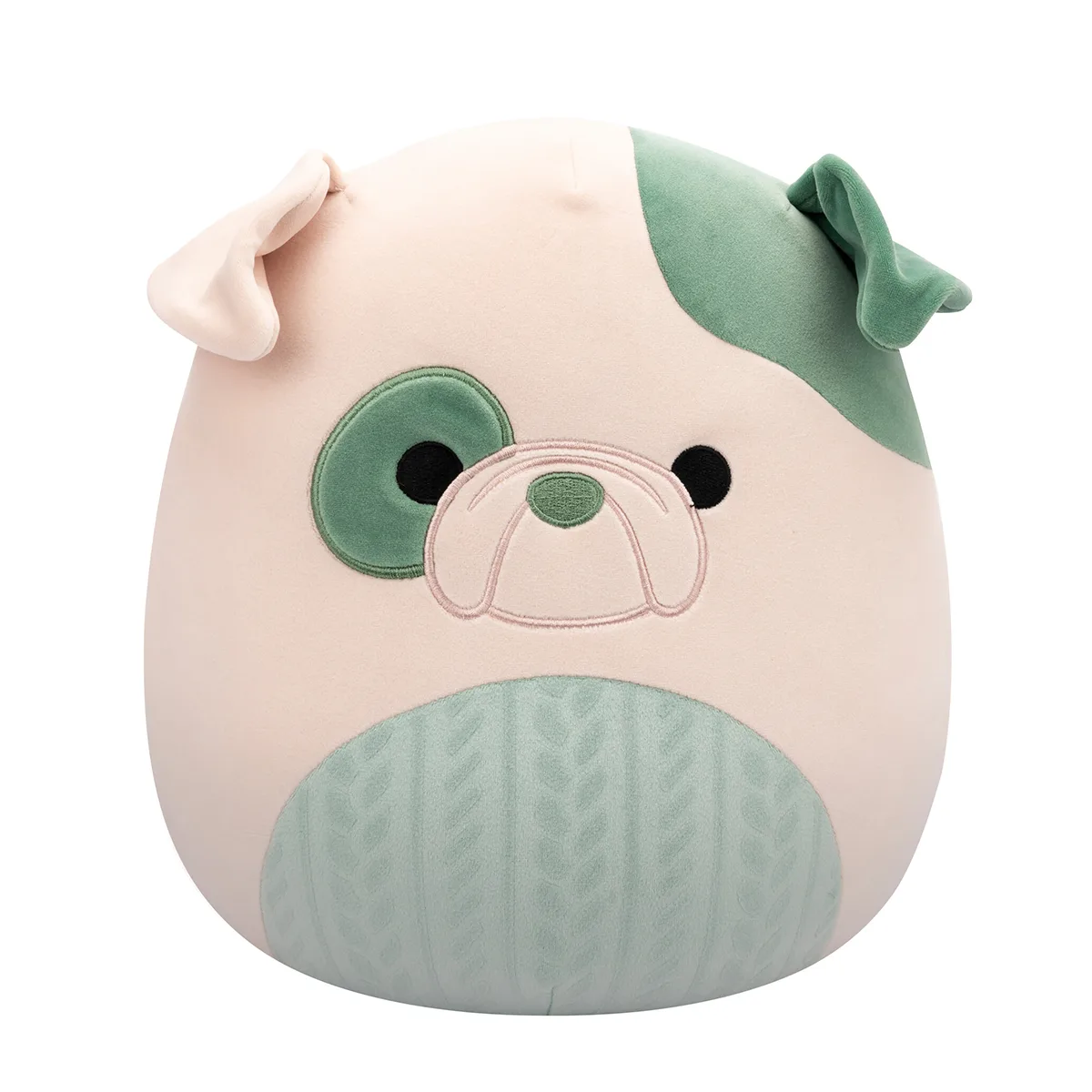 М'яка іграшка Squishmallows Бульдог 30 см поліестер спандекс
