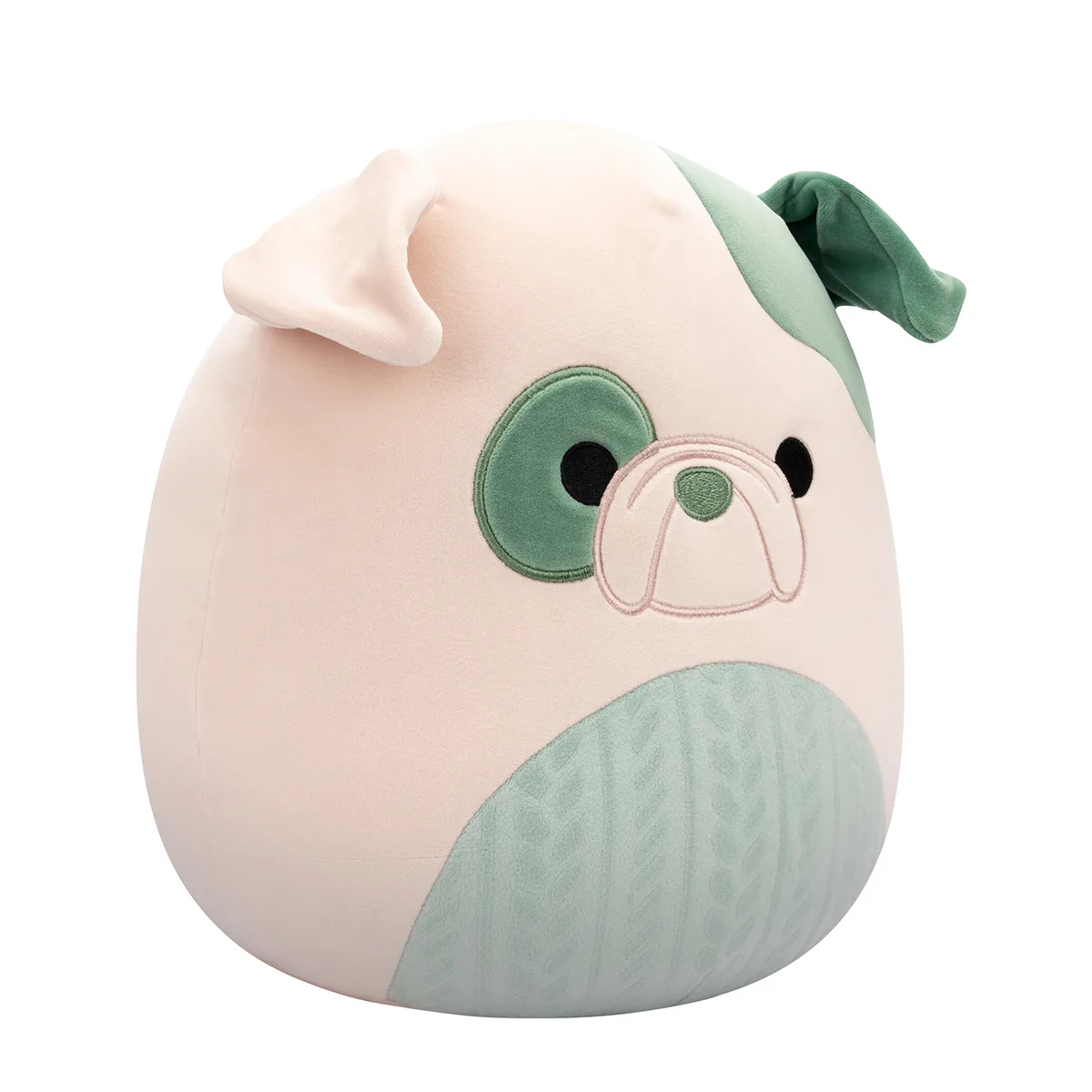 М'яка іграшка Squishmallows Бульдог 30 см поліестер спандекс