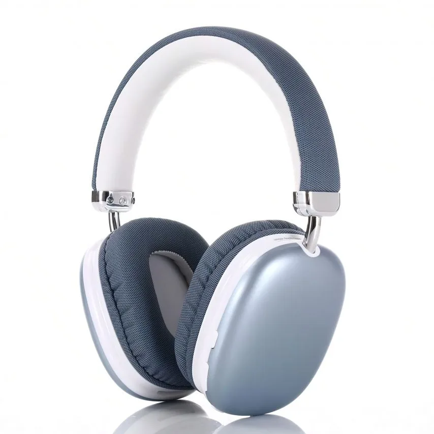 Навушники Bluetooth бездротові накладні 40 мм 400 mAh сині