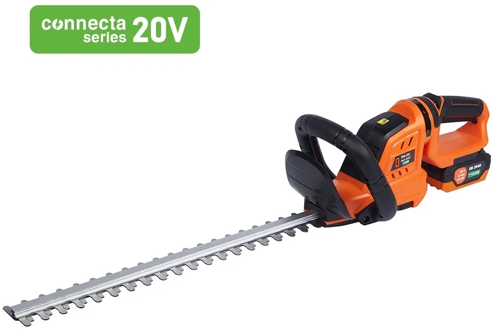 Акумуляторний кущоріз SEQUOIA SBHT2020T 20В, 1x2.0А·год, 50 см, крок різу 16 мм, вага 2.7 кг.