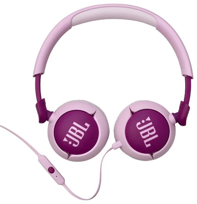 Гарнітура JBL Дротові накладні для дітей Пластик 32 мм Рожеві