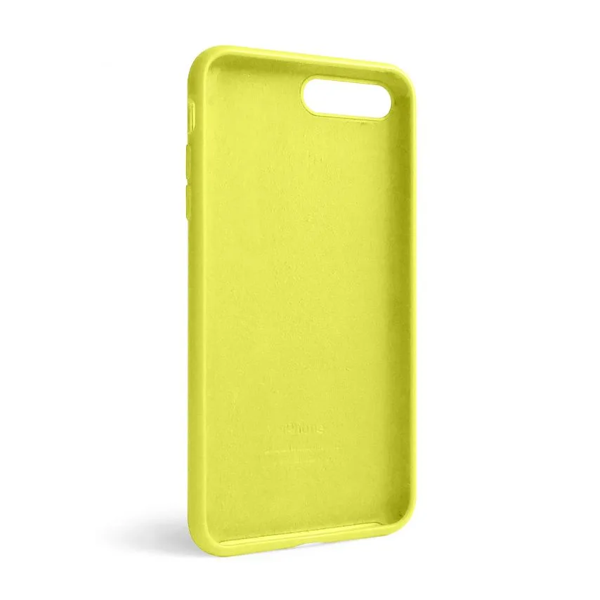 Чохол Silicone Case для Apple iPhone 7 Plus 8 Plus силіконовий жовтий