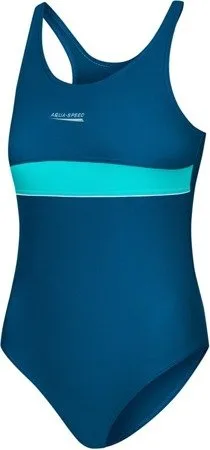 Купальник AQUA SPEED 80% поліамід 134 см синій блакитний