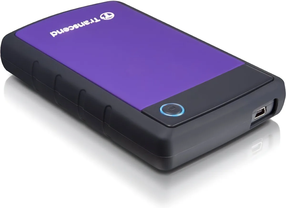 Портативний жорсткий диск Transcend 2TB USB 3.1 StoreJet 25H3 Фіолетовий