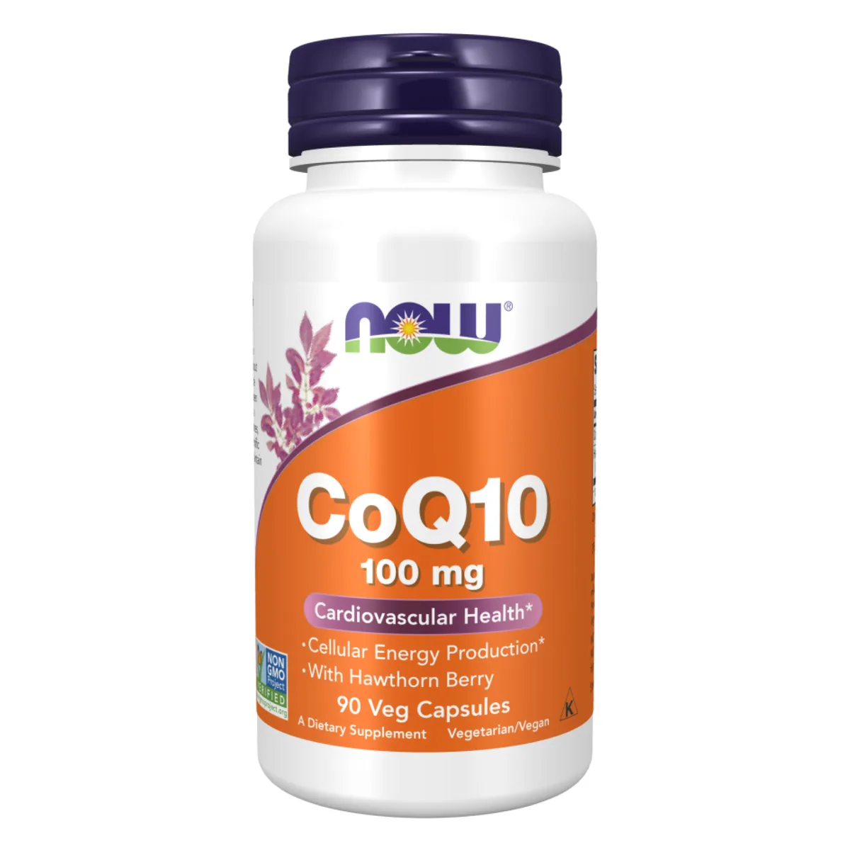 Коэнзим Q10 Now Foods 100 мг 90 капсул с ягодами боярышника