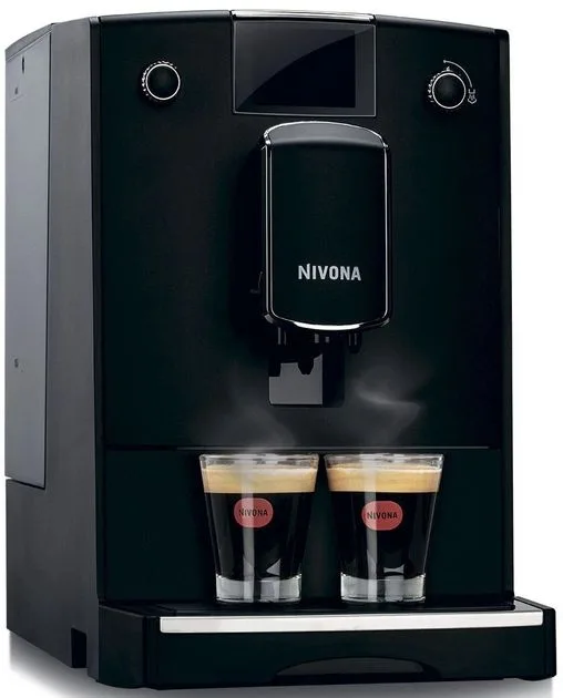 Кавоварка Nivona CafeRomatica 2.2л, для зернової та меленої кави, автоматичний капучинатор, 5 авторських рецептів - чорна.