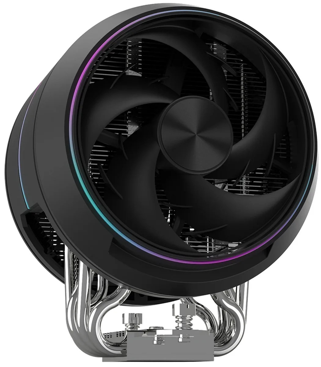 Процесорний кулер Zalman ZET5, ARGB LGA 1851, 1700, 1200, 115x, AM5, AM4,  4pin PWM, 3pin+5VARGB, TDP200W, чорний