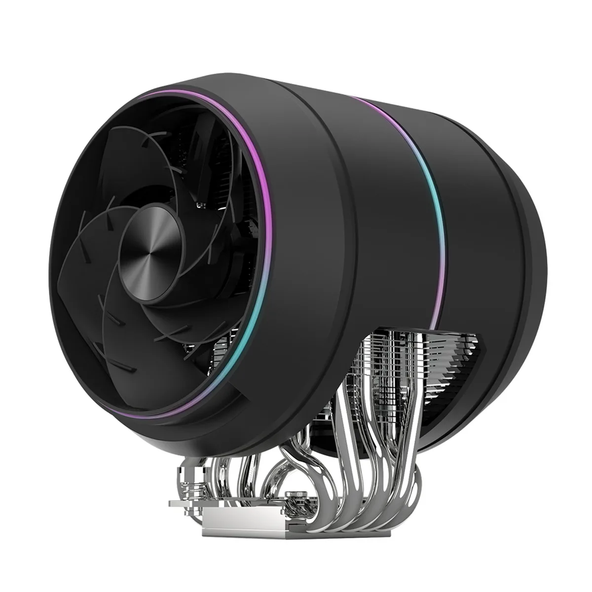 Процесорний кулер Zalman ZET5, ARGB LGA 1851, 1700, 1200, 115x, AM5, AM4,  4pin PWM, 3pin+5VARGB, TDP200W, чорний