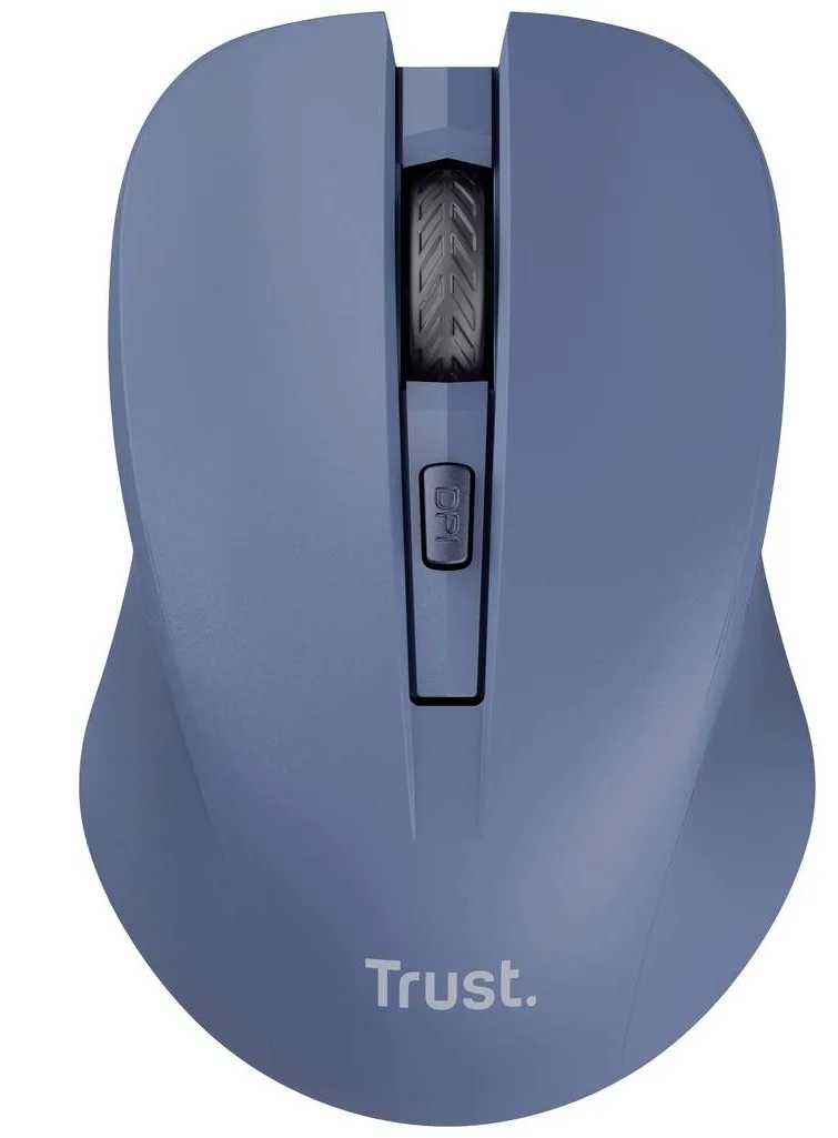Миша Trust Mydo Silent, WL, синій