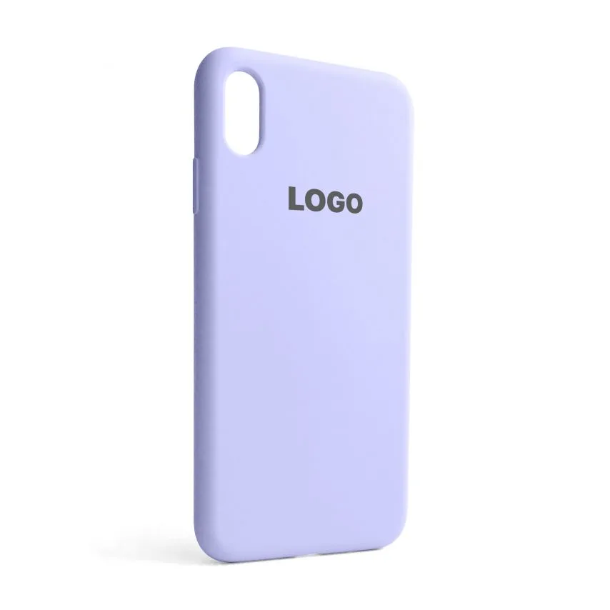 Чохол силіконовий для Apple iPhone Xs Max  лавандовий