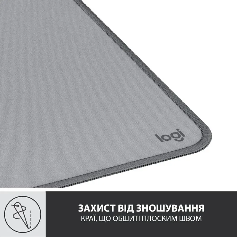 Килимок для миші Logitech Тканина Гума 700х300х2 мм Сірий