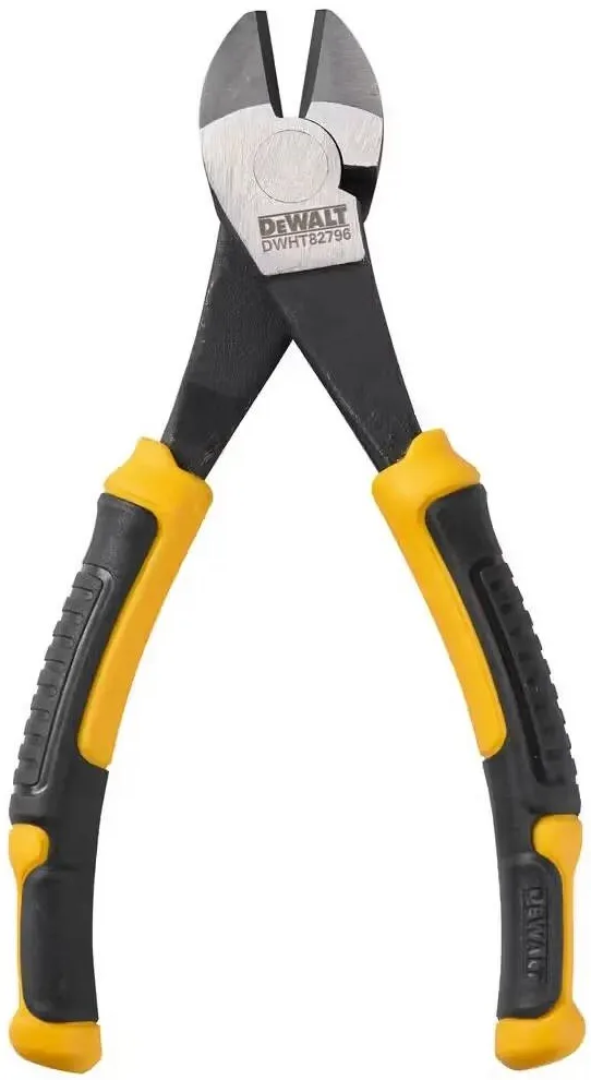 Діагональні кусачки DeWALT LASER HARDENED 160 мм з лазерною загартуванням.
